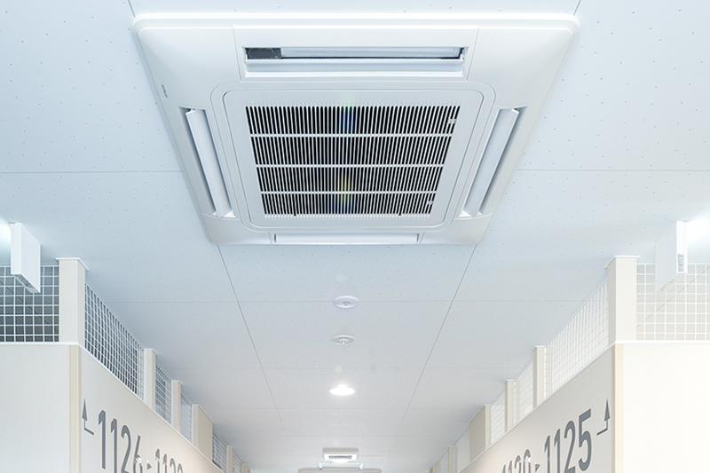 屋内の空調管理設備